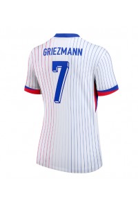 Fotbalové Dres Francie Antoine Griezmann #7 Dámské Venkovní Oblečení ME 2024 Krátký Rukáv